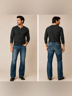 Parasuco Denim Legend Bootcut Jeans Men’s 32x34 Medium Wash
